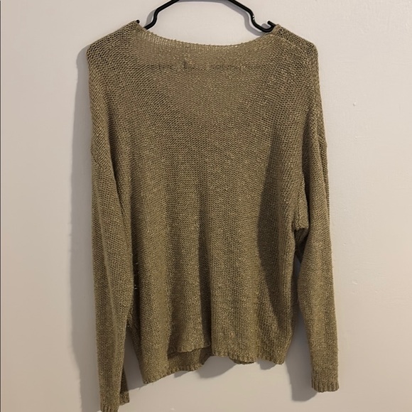 Beige Slouchy Surf Sweater - Picture 3 of 5